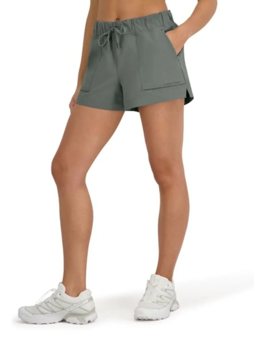 Outdoor Voices RecTrek Shorts Size XXL Green NWT 3.5” inseam Activewear Bio Dry